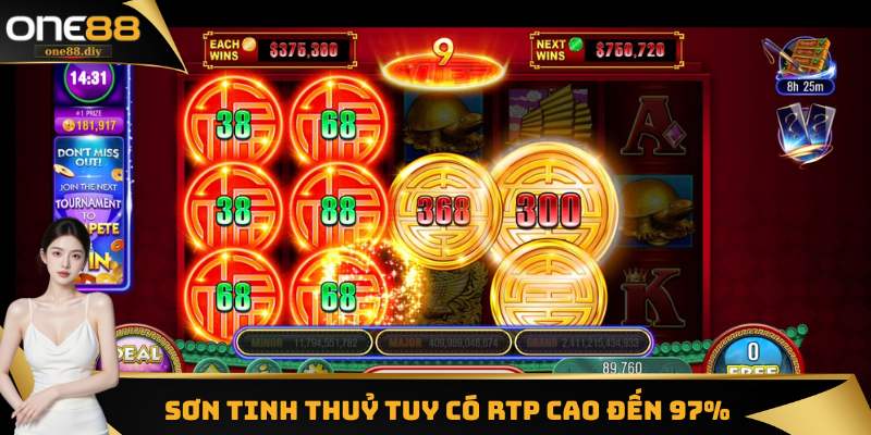 Sơn Tinh Thuỷ Tinh có RTP hơn 97%