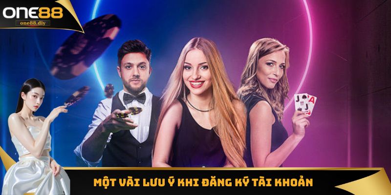 Những lưu ý quan trong khi sử dụng cách đăng ký tài khoản one88