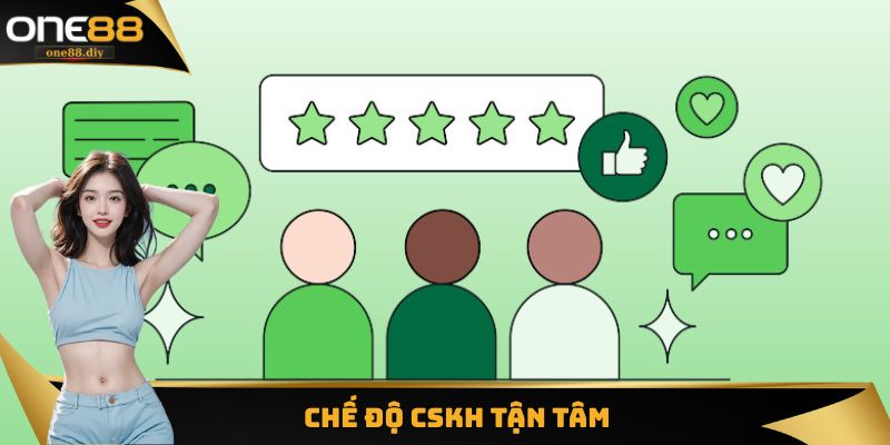 Chế độ CSKH tận tâm