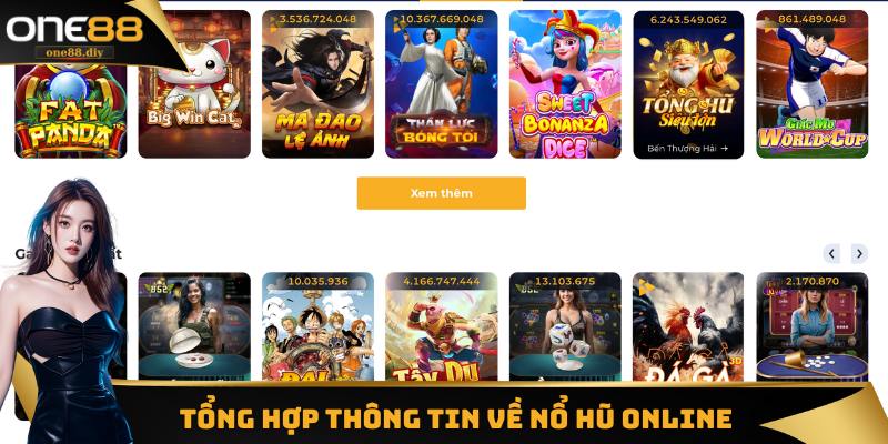 Tổng hợp một số thông tin về nổ hũ online One88