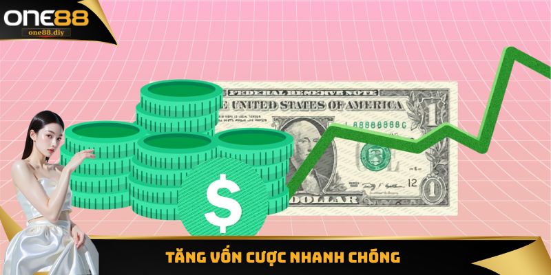 Tăng vốn cược nhanh chóng